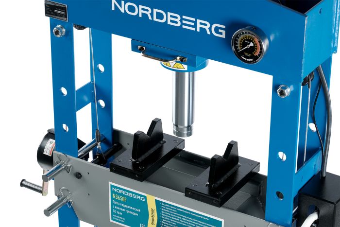 Пресс гидравлический ручной/ножной 50 тонн Nordberg N3650F, напольный, гаражный