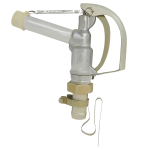 Заправочный пистолет РКТ-32, кран раздаточный для бензина, дизеля, механический, 160 л/мин
