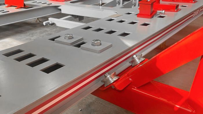 Стапель платформенный 3500кг SIVER К-110, с одним силовым устройством 10т