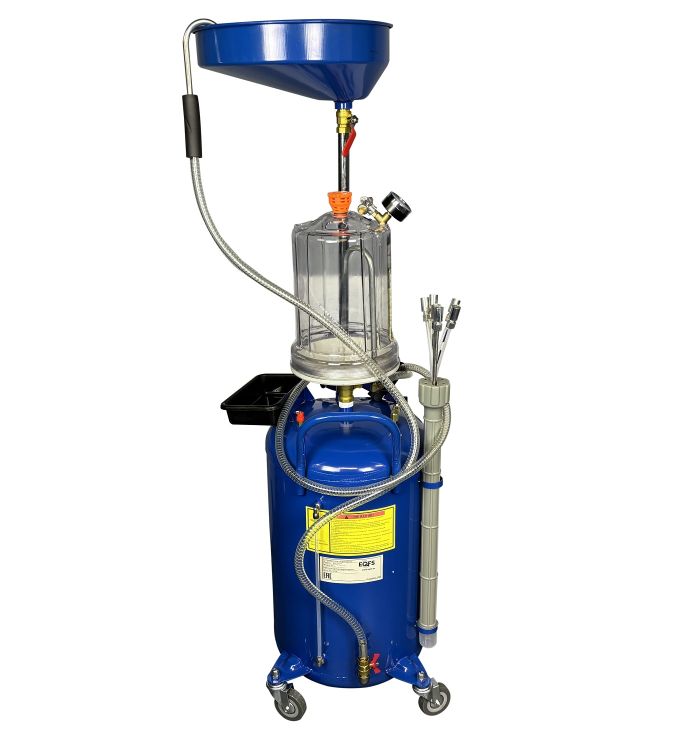 Установка для слива отработанного масла EQFS ES-2197, 80 литров