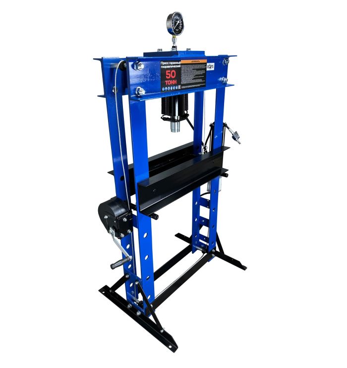 Пресс пневмогидравлический 50 тонн EQFS ES0501-4A, ручной, напольный, гаражный