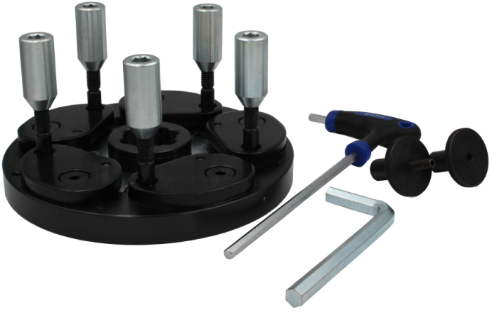 Комплект для крепления колёс без центрального отверстия для Monty Quadriga 1/GP