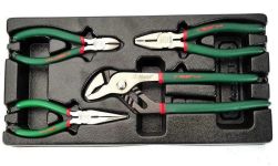 Набор губцевого инструмента Hans TT-12, 4 предмета