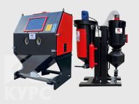 Пескоструйная камера PST КСО-135-Н-ФВР-М 2,2 кВт, напорная, 5-20 м2/час