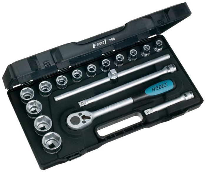 Набор головок 1/2 дюйма Hazet 906