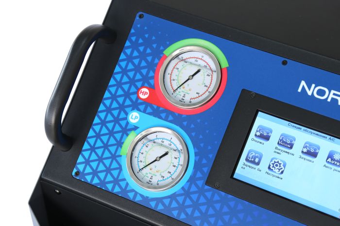 Станция для заправки автокондиционеров NORDBERG NF39, 50 л, автоматическая, 226 л/мин