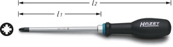 HAZET Отвёртка крест  PZ1 803-PZ1