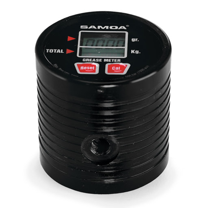 Счётчик топлива для консистентной смазки Samoa 411100, электронный, расходомер топлива, 50 л/мин