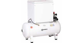 Поршневой компрессор Remeza КМ-100.OLD20ТК, коаксиальный привод, безмасляный, 320 л/мин, 380В