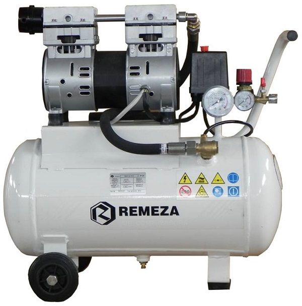 Поршневой компрессор Remeza СБ4/С-24.OLD20-3, коаксиальный привод, безмасляный, 250 л/мин, 380В