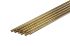 Прутки сварочные латунные КЕДР CuZn 40, Ø 2,0 мм, 1000 мм, пачка 10шт.
