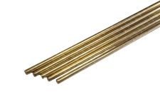 Прутки сварочные латунные КЕДР CuZn 40, Ø 2,0 мм, 1000 мм, пачка 5шт.