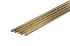 Прутки сварочные латунные КЕДР CuZn 40, Ø 2,0 мм, 1000 мм, пачка 5шт.