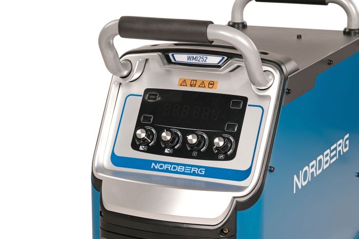 Сварочный аппарат инверторный Nordberg WMI252, MIG-MAG + MMA, 380В