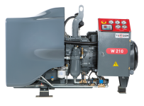 Поршневой компрессор DALGAKIRAN W210, ременной привод, масляный, 3526 л/мин, 380В, без ресивера
