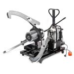 Съемник подшипников гидравлический 100т КВТ "ПРОФИ" СГНт-100У, трёхлапый, 950мм, с выносным насосом