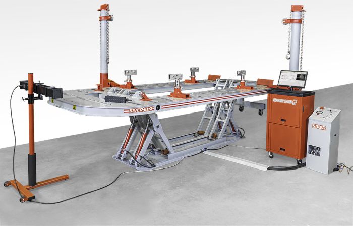 Стапель платформенный 3000кг SIVER ELM-210, с двумя силовыми устройствами 10т