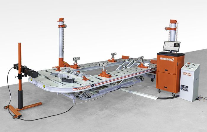 Стапель платформенный 3000кг SIVER ELM-210, с двумя силовыми устройствами 10т