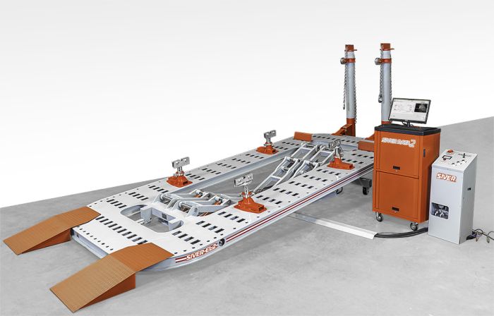 Стапель платформенный 3000кг SIVER ELM-210, с двумя силовыми устройствами 10т