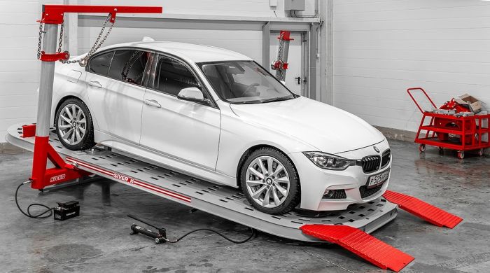 Стапель платформенный 3500кг SIVER К-110, с одним силовым устройством 10т