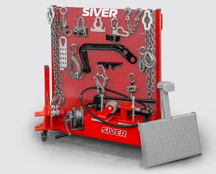 Стапель платформенный 3500кг SIVER К-210 MAXI, с двумя силовыми устройствами 10т