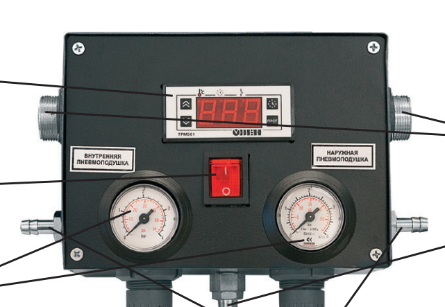 Вулканизатор для ремонта шин Rossvik Термопресс ТП-19, пневматический, легковой, напольный, 220В