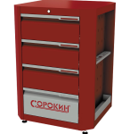 Тумба для верстака СОРОКИН 35.503, 4 ящика Тумба для верстака СОРОКИН 35.503, 4 ящика