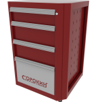 Тумба для верстака СОРОКИН 35.504, 4 ящика Тумба для верстака СОРОКИН 35.504, 4 ящика