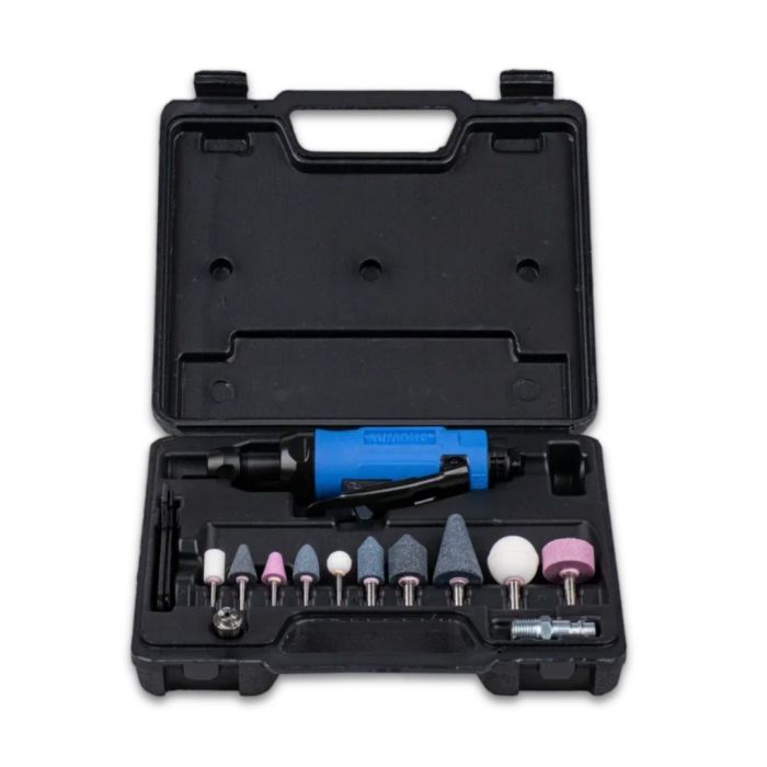 Пневмогриндер Sumake ST-7732 МК, 6мм, 25000об/мин, в кейсе с насадками