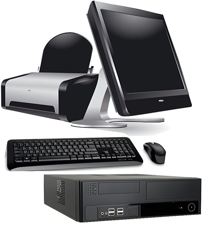 Комплект для ПК (монитор 21,5", принтер, клавиатура, мышь)