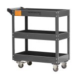Тележка инструментальная NORDBERG T1(G), 3 полки, открытая