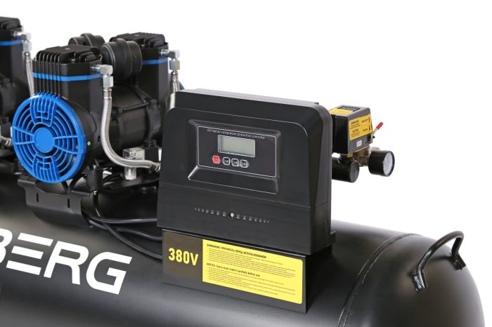 Поршневой компрессор NORDBERG NCEO170/750, прямой привод, безмасляный, 170л, 750 л/мин, 380В