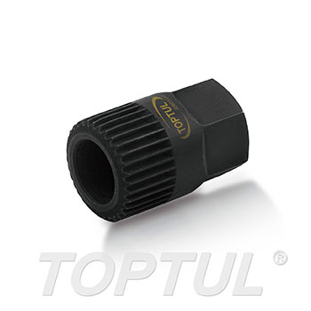 Головка фиксатор шкива генератора 33 зуба TOPTUL JDBD3317