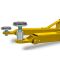 Подъемник двухстоечный автомобильный 4 тонны ROSSVIK T4Е.220.5005, электрогидравлический, 220В
