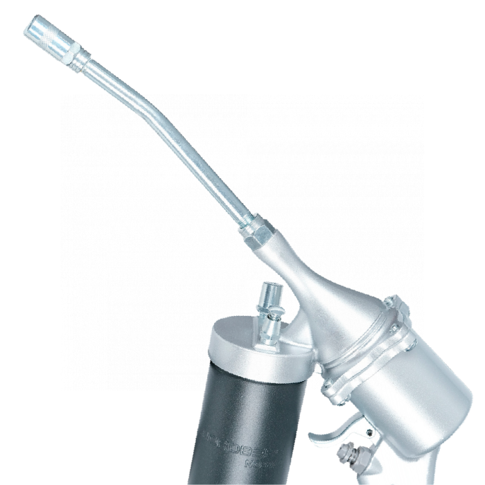 Шприц для густой смазки NORDBERG NO3400, плунжерный пневматический, 400мл