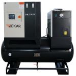 Винтовой компрессор Dekar DK-10LB 10bar, прямой привод, 10бар, 1100л/мин, 350л