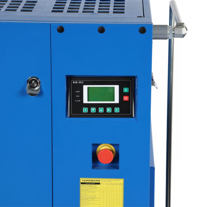 Винтовой компрессор Nordberg NCC20RD, прямой привод, 10 бар, IP55, 1910л/мин, 350л, 15кВт, с осушителем