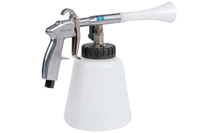 Пистолет моющий Nordberg NP9005 с гибкой вращающейся насадкой для химчистки, торнадор