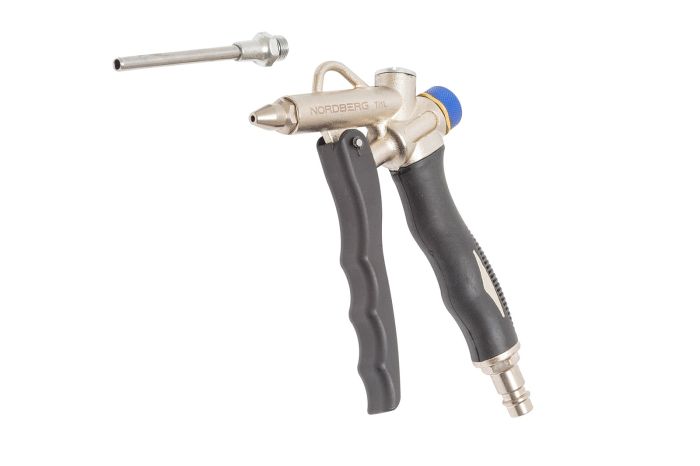 Пистолет продувочный с регулировкой воздушного потока с насадкой Nordberg TI1L