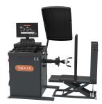 Балансировочный станок Dekar HW9910 (RAL 7016), грузовой, полуавтоматический, 380В