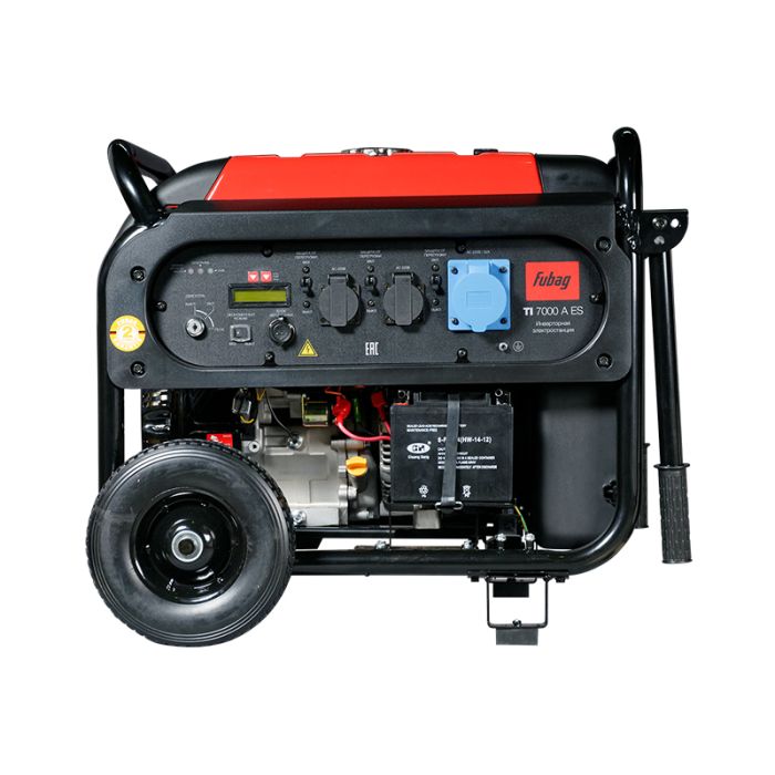 Инверторный генератор с электростартером Fubag TI 7000 A ES, с коннектором автоматики, 220В, 29,5А