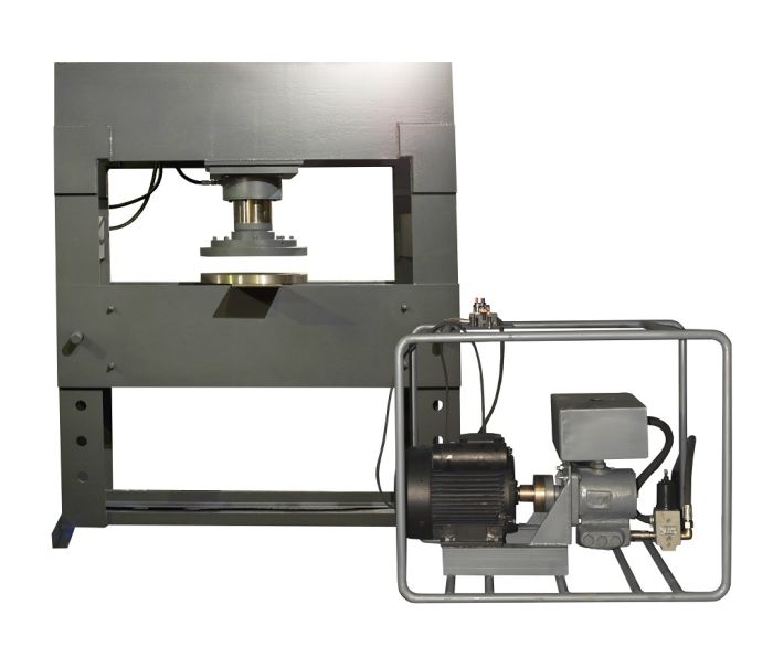 Пресс электрогидравлический 150 тонн Р-342М4-ЛП, ножной, напольный, для гаража