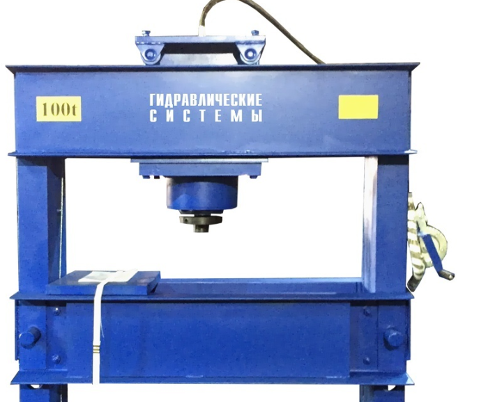 Пресс электрогидравлический 100 тонн T-ind ПЭЛГ100-Н, ножной, напольный, для гаража