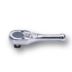 Трещотка укороченная Hans 4125P, 1/2", 24 зуба, с быстрым сбросом