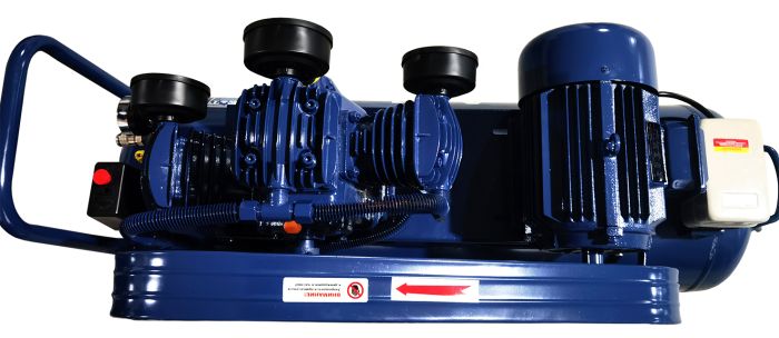 Поршневой компрессор AE&T TK-100-4, ременной привод, масляный, 440 л/мин, 380В