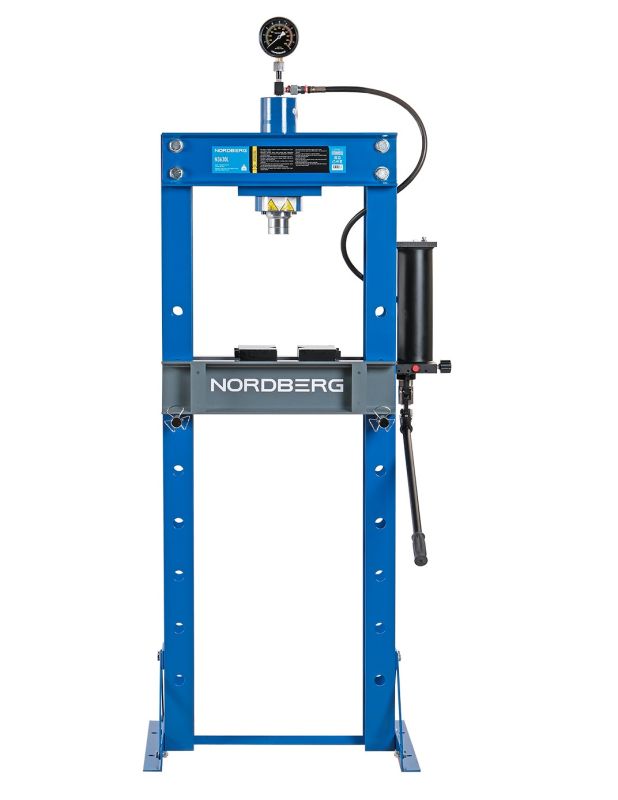 Пресс гидравлический ручной 30 тонн Nordberg N3630L, напольный, гаражный