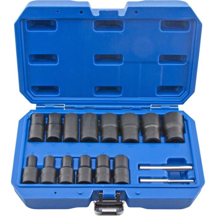 Набор головок для поврежденных болтов и гаек Vertul VR50927B,  1/2", 16пр.