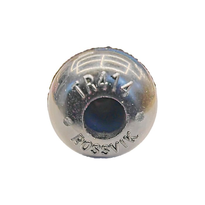 Вентиль для бескамерных легковых шин Rossvik TR-414.EPDM.CR.100, хромированный, 100шт.