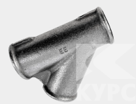 Тройник для затвора PST, 1 1/4"