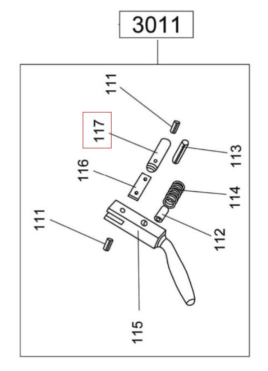 MT-296/117 Палец